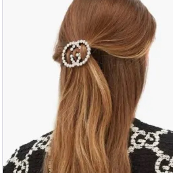 Gucci Dazzling Crystal Hair Clip COMES WITH BOX